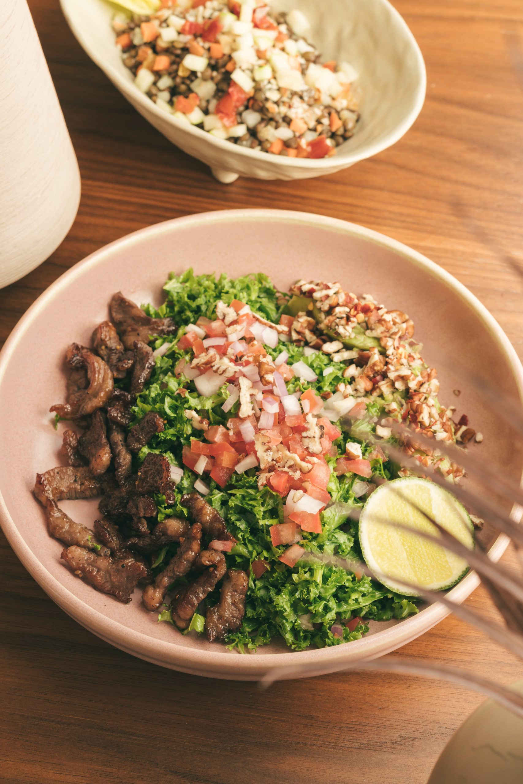 Kale & Beef / 65 AED