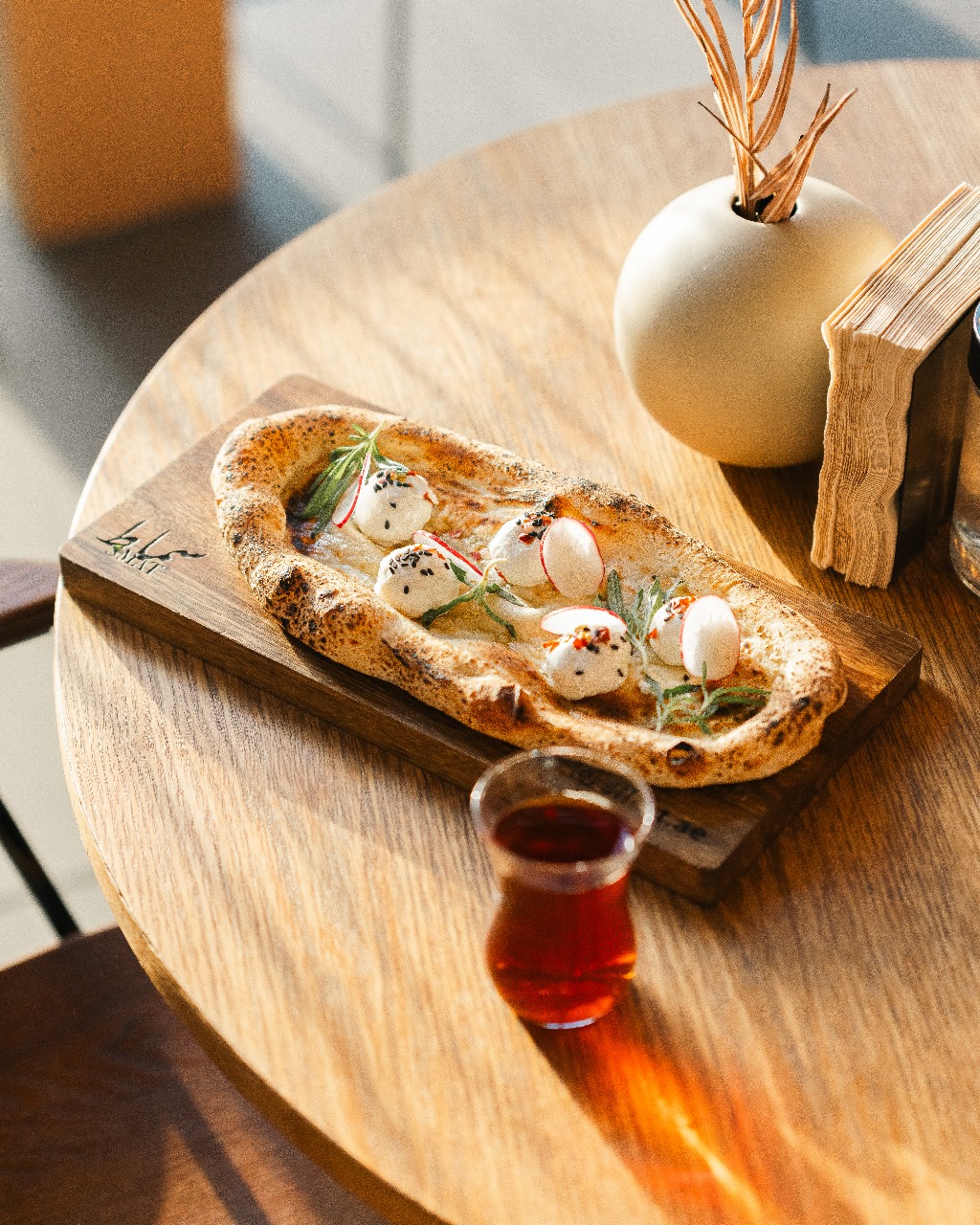Labneh Flatbread / 32 AED