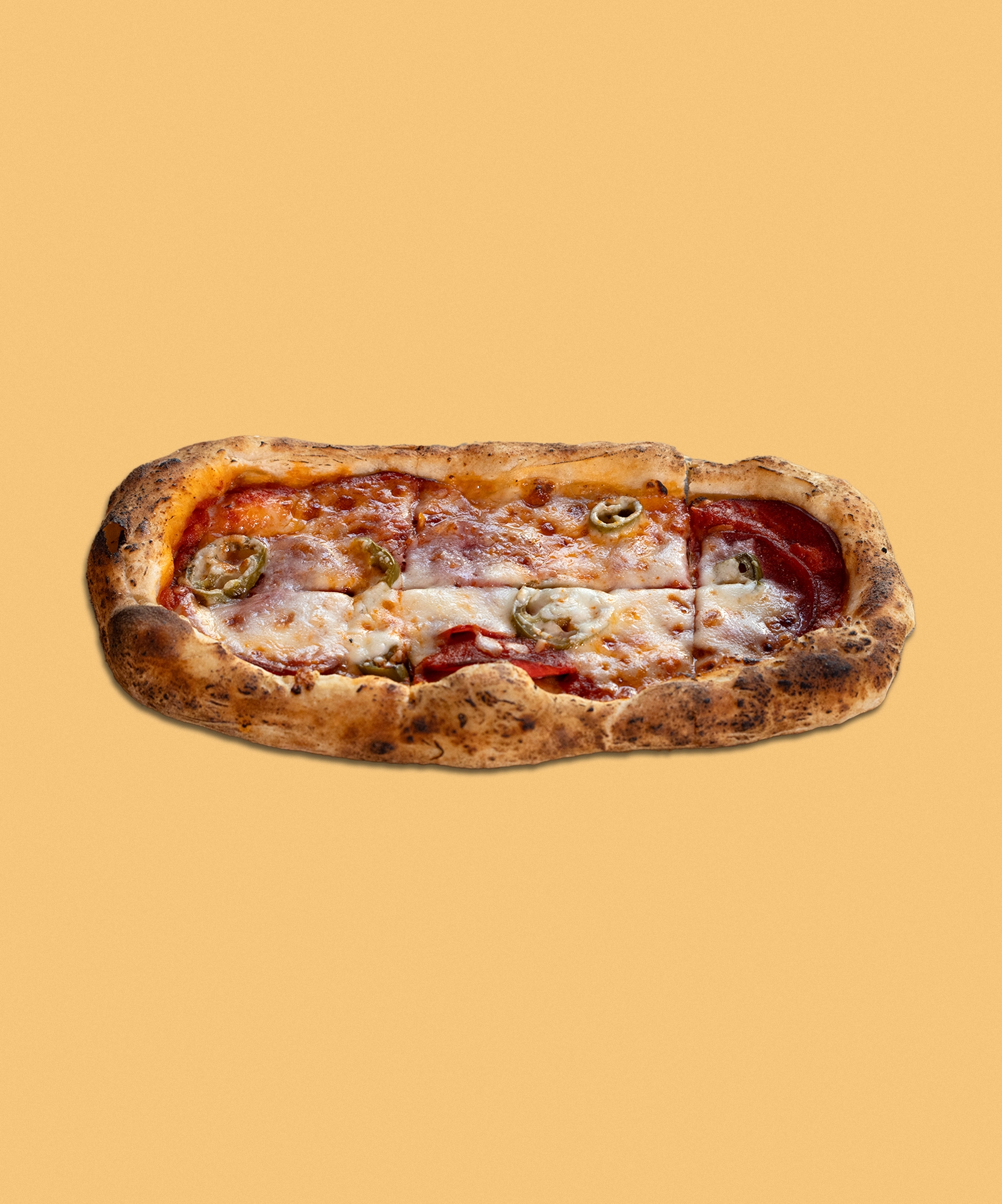 Spicy Salami Flatbread