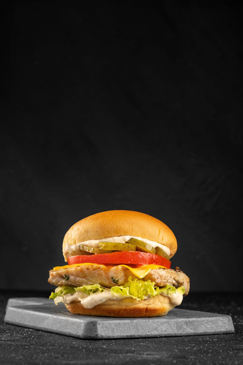 Grilled Chicken Burger