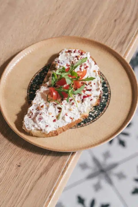 CHEESE TOMATO TOAST