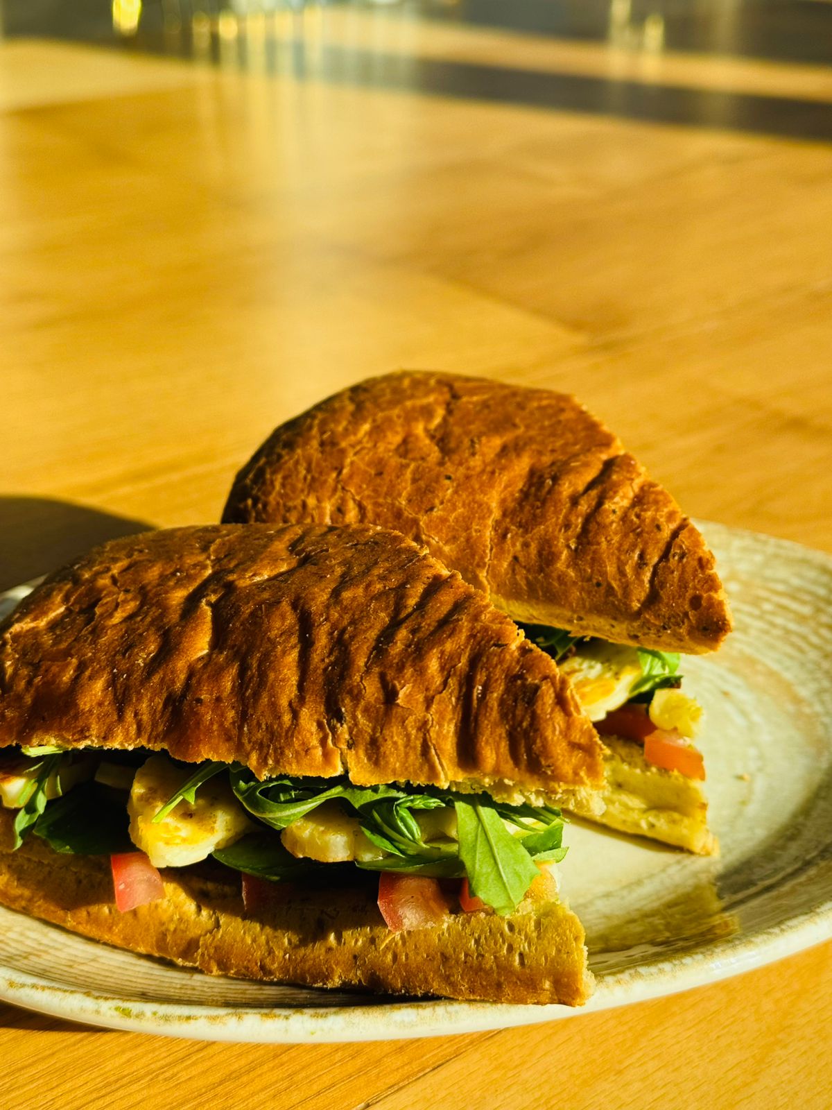 Halloumi Focaccia