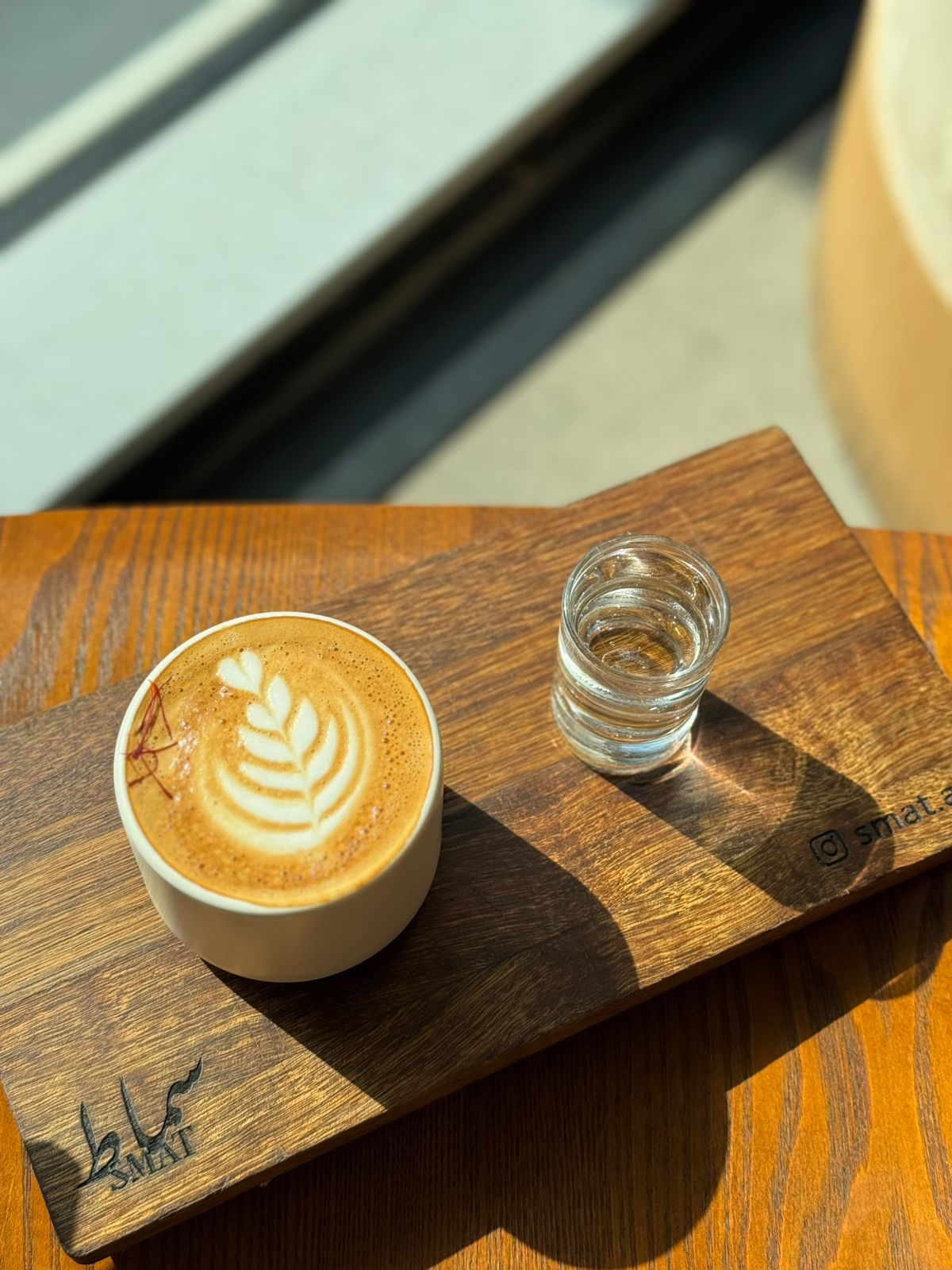 SAFRON LATTE - 32 AED